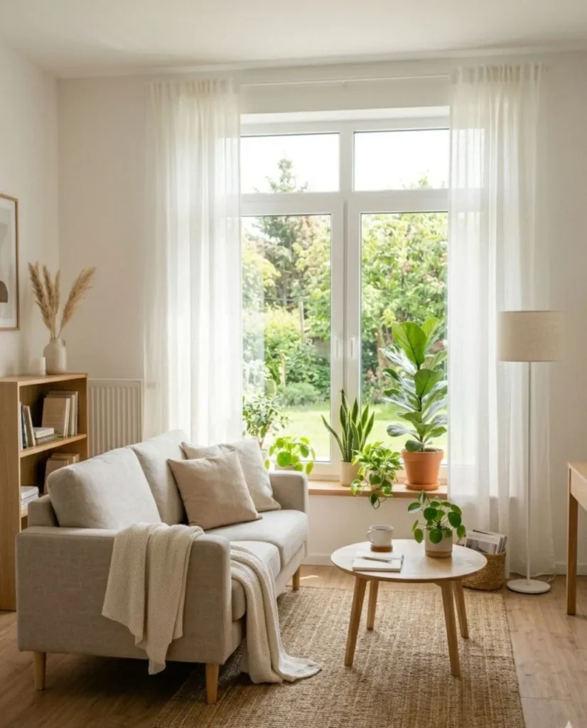 4. Place Sofa Facing the Window