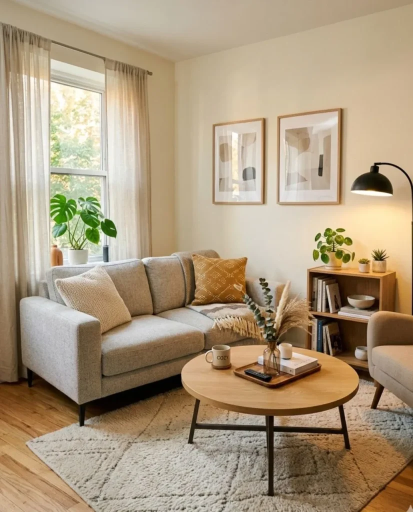 7. Angle the Sofa Slightly