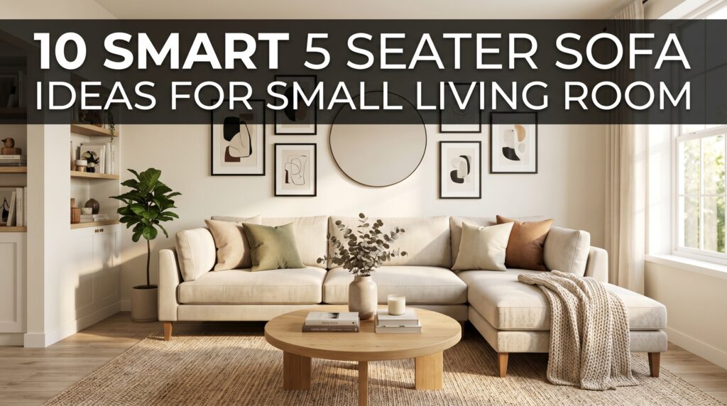 5 Seater Sofa for Small Living Room
