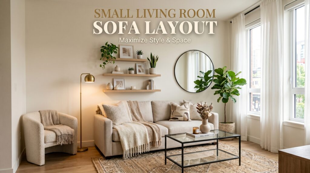 Small Living Room Sofa Layout