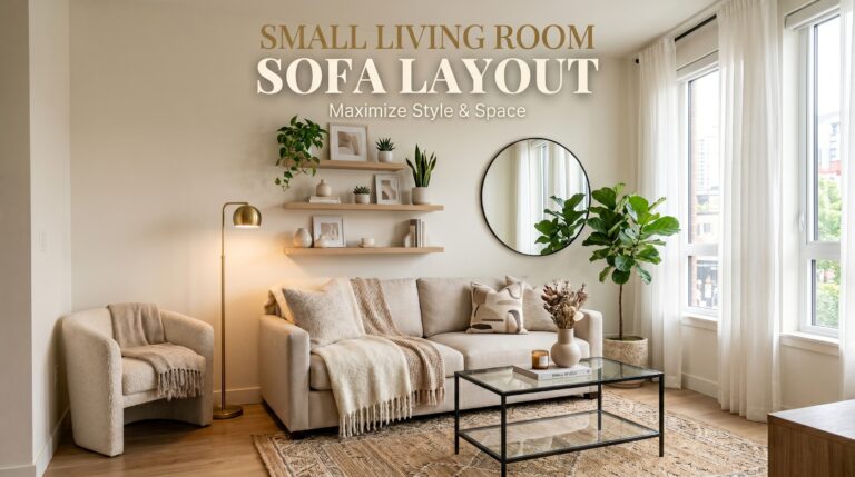 Small Living Room Sofa Layout